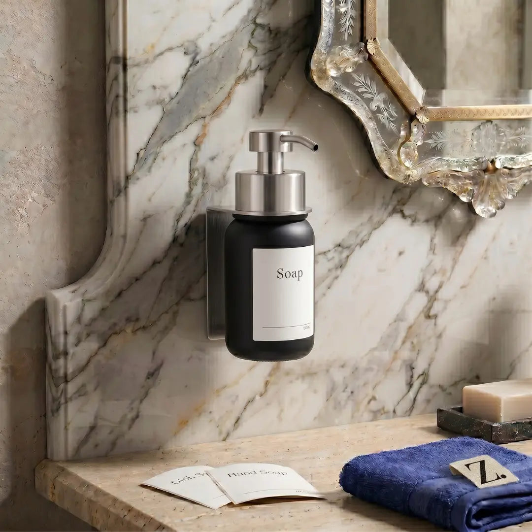 Sapino™ - Distributore di sapone da parete in vetro