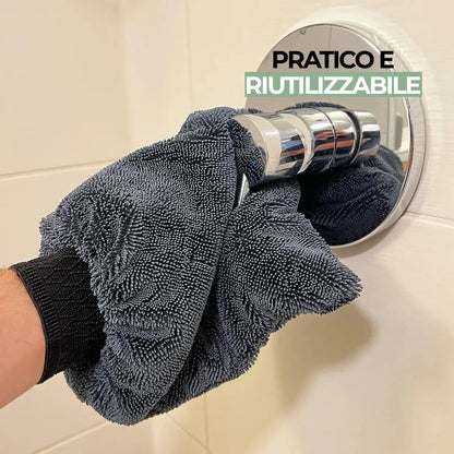 AquaSecca+™ – Guanto in microfibra ultra-assorbente