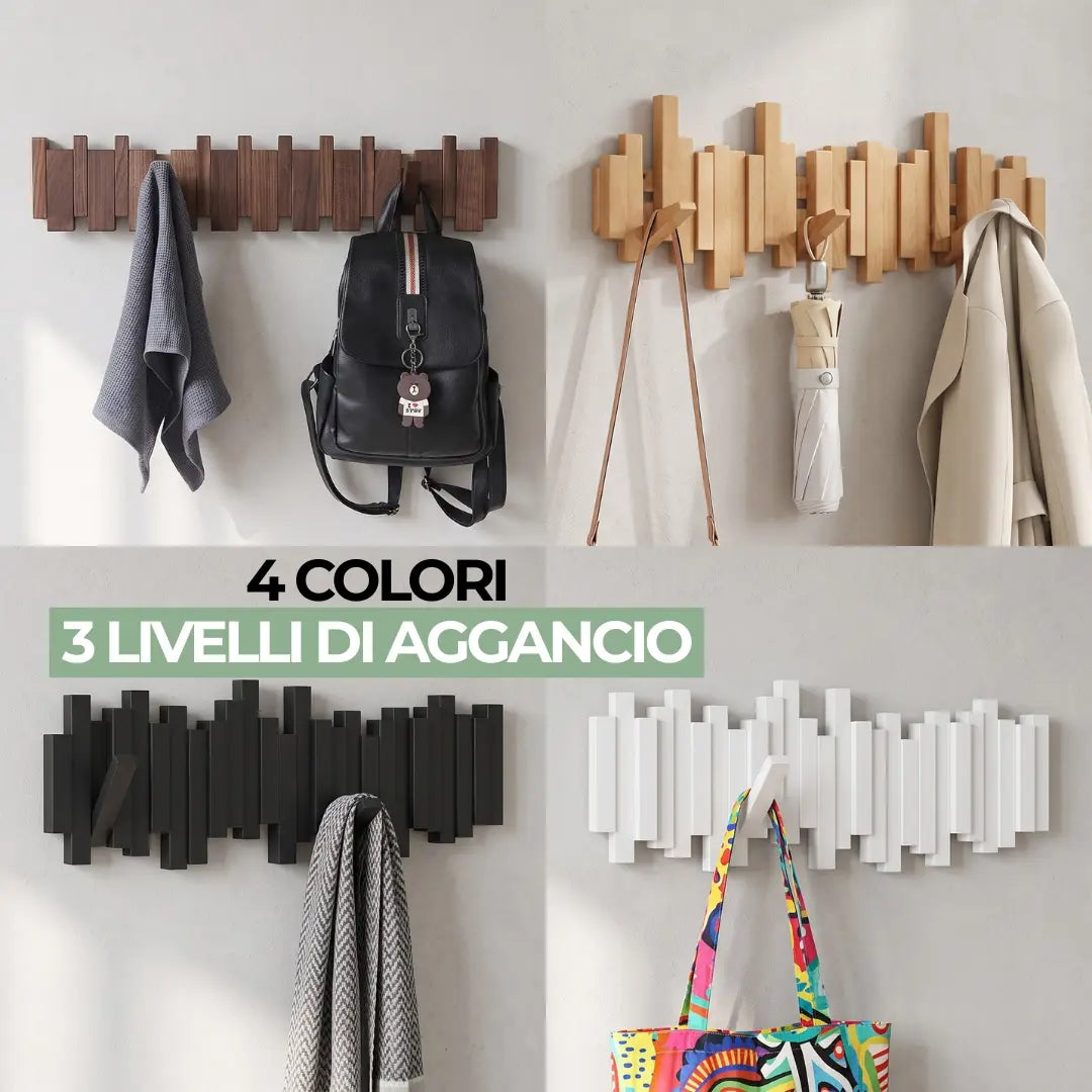 Appendiabiti Legnaia™ in Legno