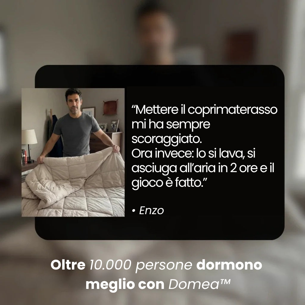 Domea™ – Il piumone 2 in 1 senza fodera ad asciugatura rapida