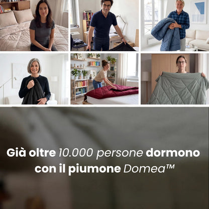Domea™ – Il piumone 2 in 1 senza fodera ad asciugatura rapida