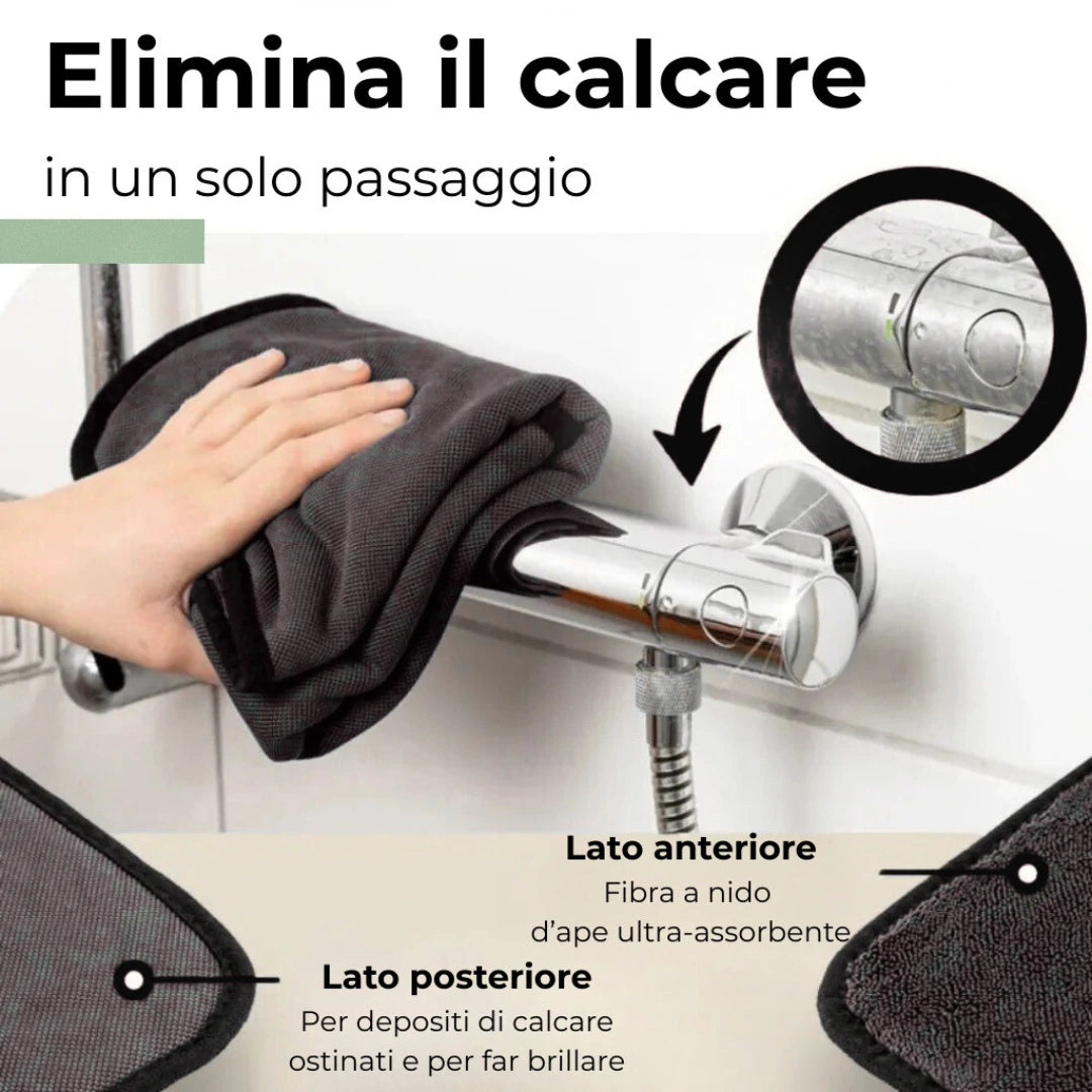 AquaSecca™ – Panno in microfibra ultra-assorbente