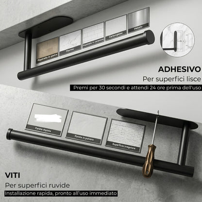 Tovalio™ - Portarotolo carta assorbente
