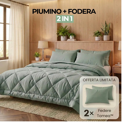 Domea™ – Il piumone 2 in 1 senza fodera ad asciugatura rapida
