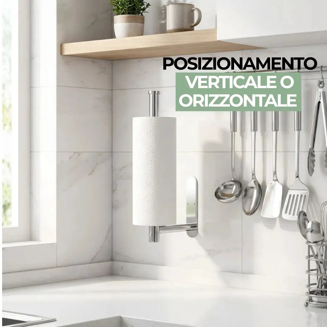 Tovalio™ - Portarotolo carta assorbente
