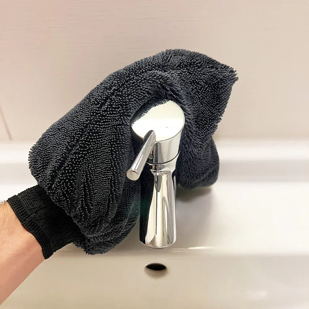 AquaSecca+™ – Guanto in microfibra ultra-assorbente