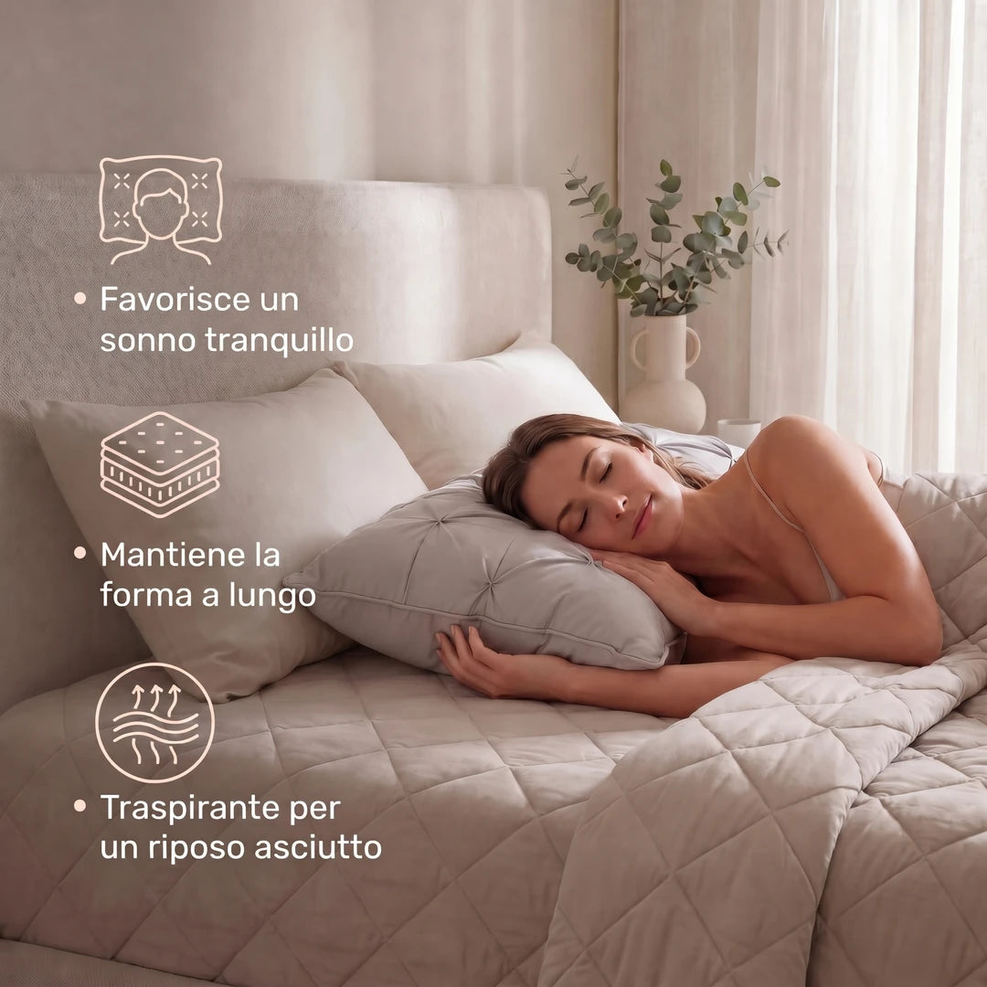 Nuvera™ cuscino: favorisce un sonno tranquillo